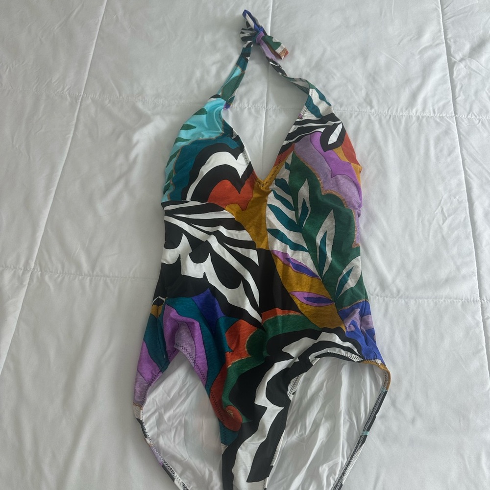 Gottex Colorful One-Piece Swimsuit